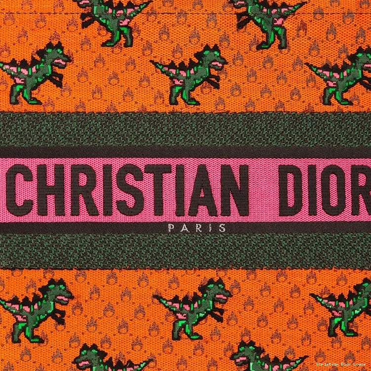Cheap Fire Canvas Orange Dior Tote Dragon & Motif Book 0803 Luxury
